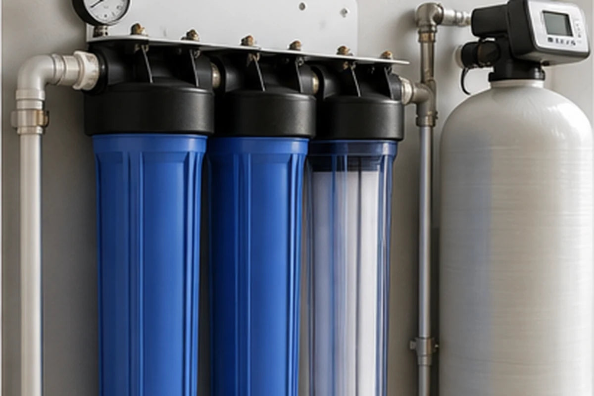 Sistema professionale di filtrazione e trattamento acqua